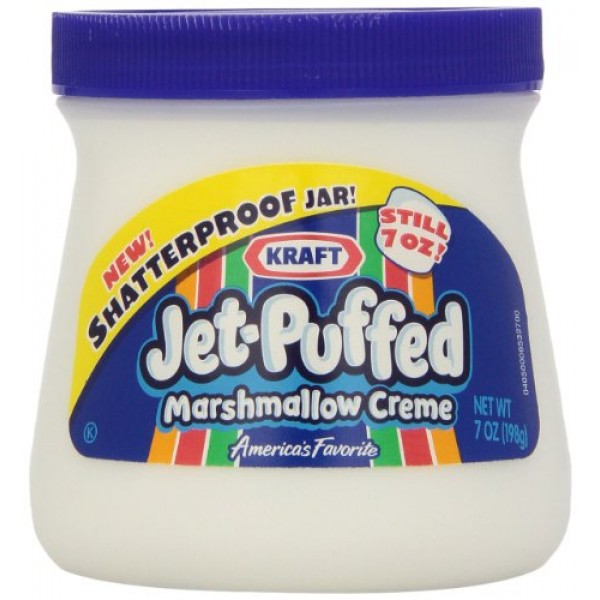 Jet Puffed Marshmallow Creme 7 Ounce Jars Pack Of 12
