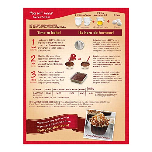 Betty Crocker Triple Chocolate Fudge Cake Mix And Chocolate Fros