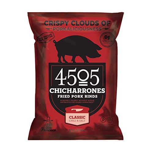 4505 Classic Chili &Amp; Salt Pork Rinds, Certified Keto, Humanely R