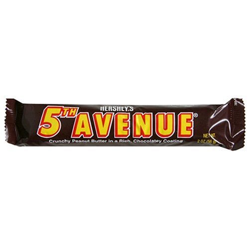 5Th Avenue Candy Bar, 2-Ounce Bars Pack Of 36