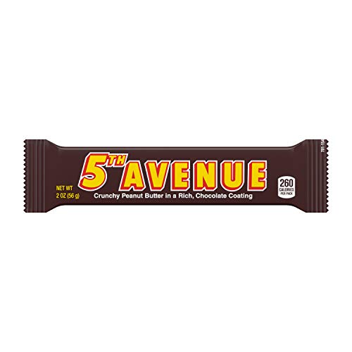 5Th Avenue Crunchy Peanut Butter And Rich Chocolate Candy, Bulk,