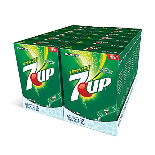 7-Up Powder Drink Mix – Sugar Free &Amp; Delicious Lemon Lime, 72 S