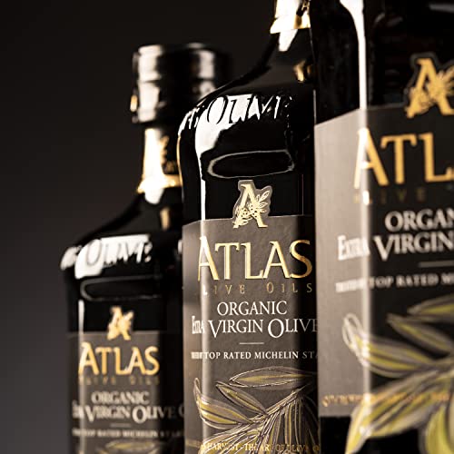 Atlas 750 Ml Organic Cold Press Extra Virgin Olive Oil With Poly