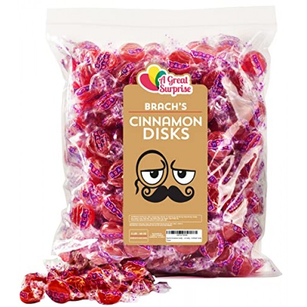 Buy Cinnamon Candy - Cinnamon Hard Candy - Red Candy - 3 LB Bulk