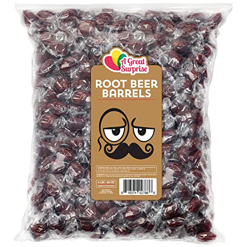 Root Beer Candy - 4 Pounds - Old Fashion Hard Candy - Brown Hard...