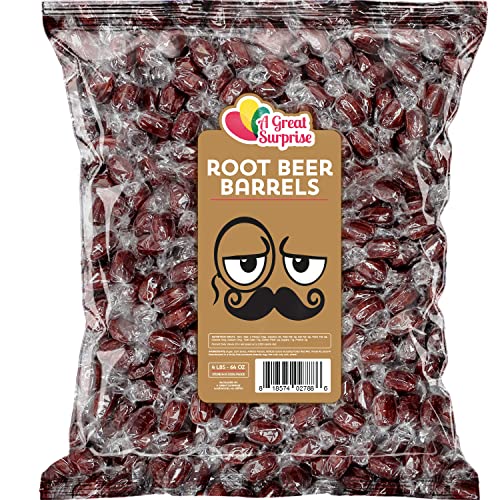 Root Beer Candy - 4 Pounds - Old Fashion Hard Candy - Brown Hard...