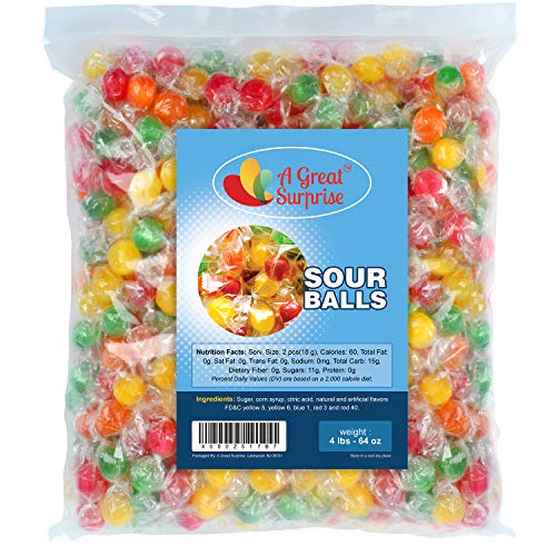 Sour Balls Hard Candy - Hard Candy - Sour Fruit Balls Assorted C