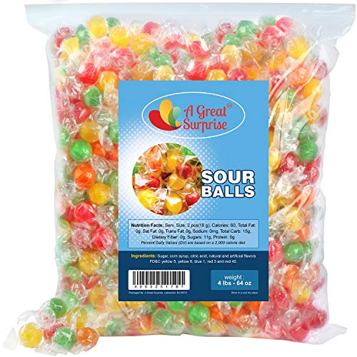 Sour Balls Hard Candy - Hard Candy - Sour Fruit Balls Assorted C