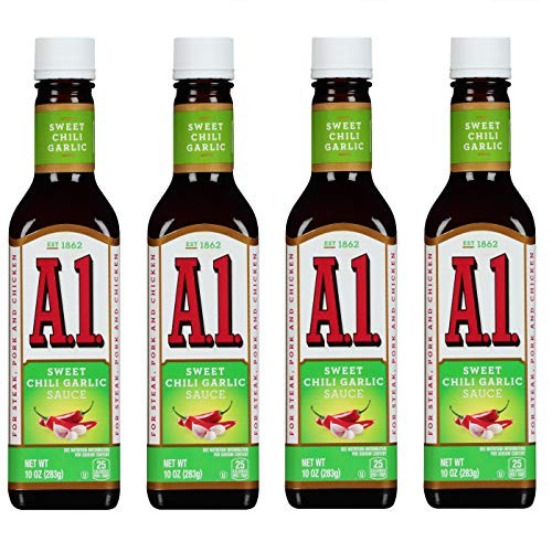 A1 Sweet Chili Garlic Sauce 10 Oz Pack Of 4