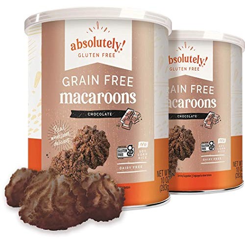 Absolutely Gluten Free Coconut Macaroons, 10Oz Chocolate, 2 Pack