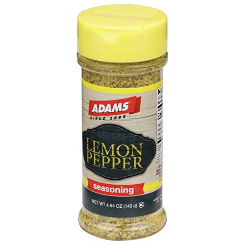 Adams Lemon Pepper Seasoning, 4.94 Ounce Bottle Pack of 3