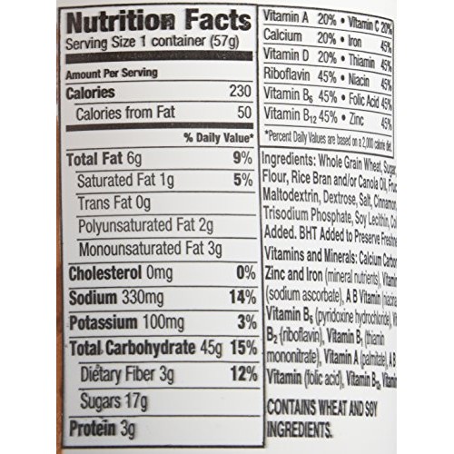 General Mills Sn13897 Cinnamon Toast Crunch Cereal, Single-Serve