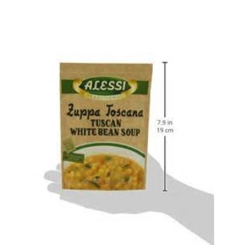 Alessi Athentic Italian Soup Mix 4 Flavor Variety Bundle: 1 Tu