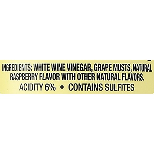 Alessi Foods White Balsamic Raspberry Blush Vinegar, 8.5 Oz, Red