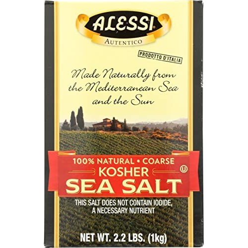 Alessi Sea Salt Kosher, 36.79 oz