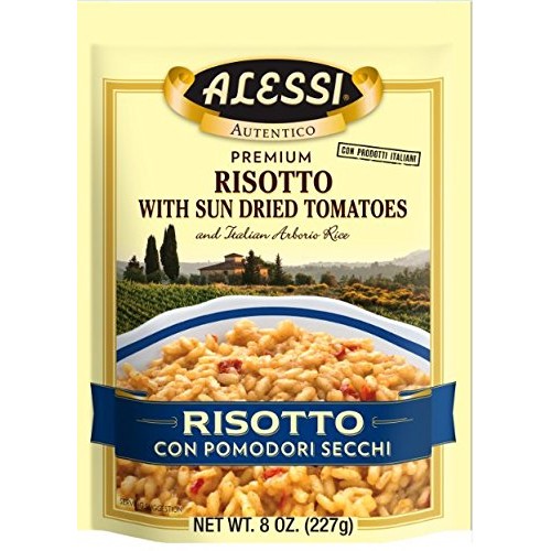 Alessi Sun Dried Tomato Risotto, 8 Ounce Pack Of 6