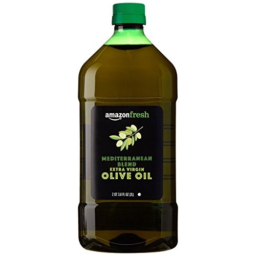 Amazon Fresh Mediterranean Blend Extra Virgin Olive Oil, 2Qt 2L