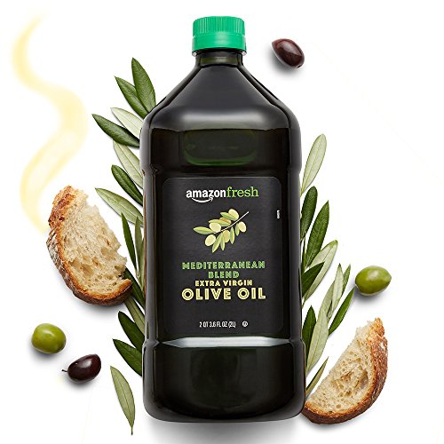 Amazon Fresh Mediterranean Blend Extra Virgin Olive Oil, 2Qt 2L