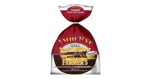 Lithuanian AmbeRye Yeast FREE Farmer's Bread - All Natural ...