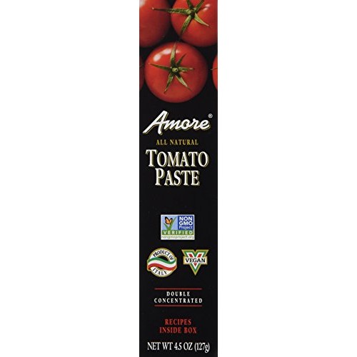 Amore Tomato Paste, 4.5Oz 127G Double Concentrated Tube