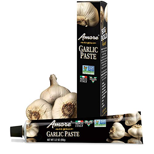 Amore Garlic Paste, 3.2 Oz. Tubes, 12-Pack 27157