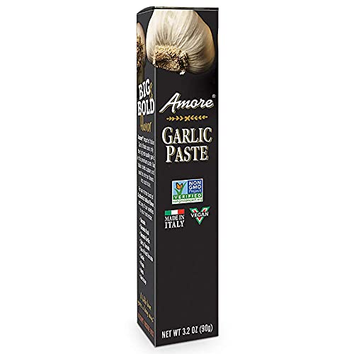 Amore Garlic Paste, 3.2 Oz. Tubes, 12-Pack 27157