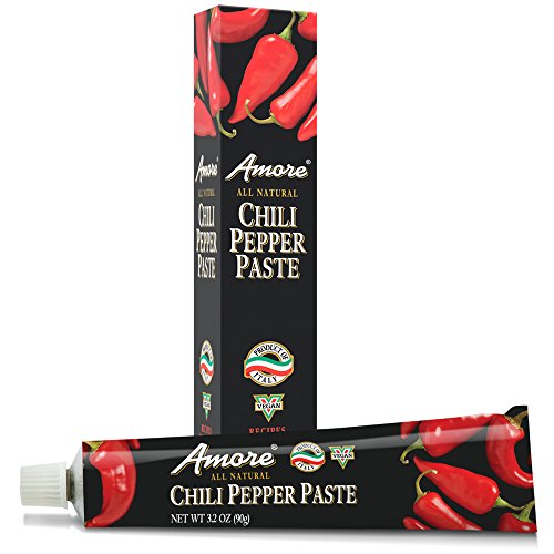 Amore Vegan Chili Pepper Paste In A Tube - Non GMO Certified and...