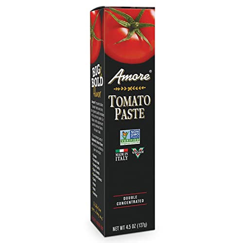 Amore Vegan Tomato Paste In A Tube - Non GMO Certified and Made ...