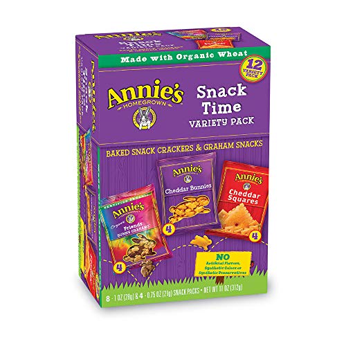 Annies Variety Snack Pack, Cheddar Bunnies/Friends Bunny Graham