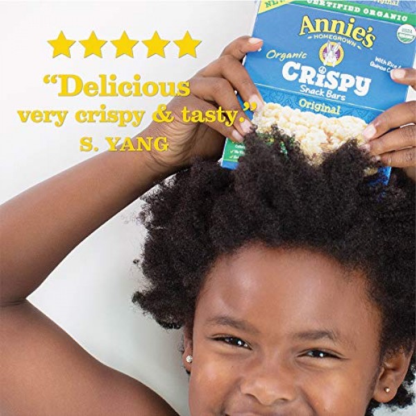 Annie's Organic Original Crispy Snack Bars, 3.9 oz at Whole Foods Market