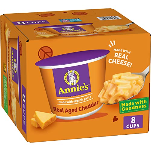 Annies Homegrown Real Aged Cheddar Microwave Mac & Cheese with ...