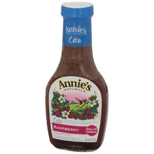 Annies Gluten Free Lite Raspberry Vinaigrette Dressing Lite 8 F