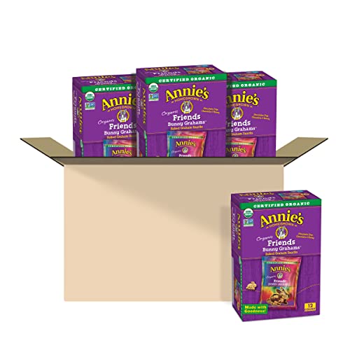 Annies Organic Friends Bunny Honey Chocolate &Amp; Chocolate Chip B