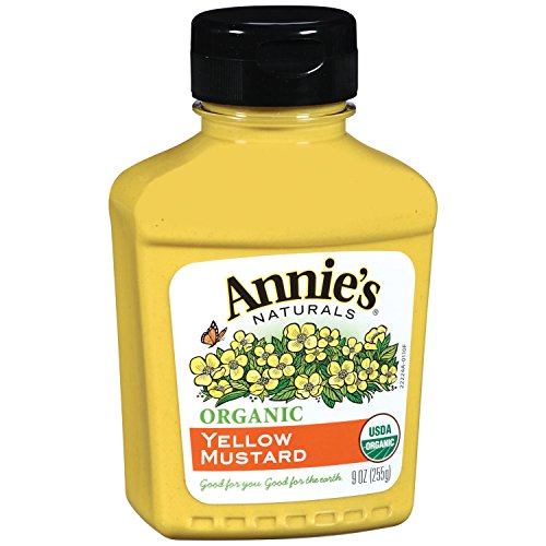 Annies Organic Yellow Mustard, 9-Ounces Pack Of 6