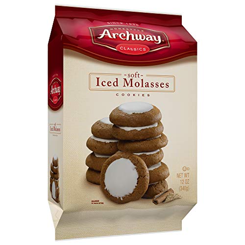 Archway Iced Molasses Cookies, 12 Ounce Pack Of 2