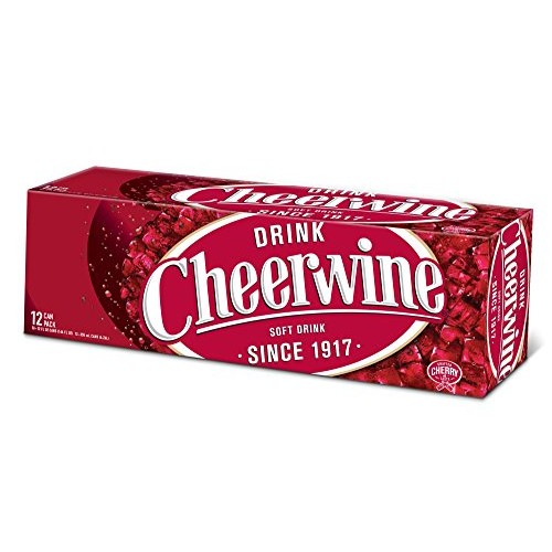 Cheerwine Cherry Fridge Pack Soft Drink, 12 Ounce 12 Cans