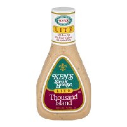 Kens Steak House Lite Thousand Island Dressing, 16 Ounce