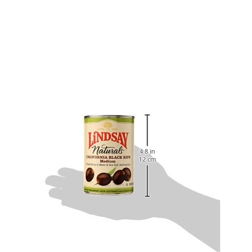 Lindsay Naturals Black Ripe Olives, 6 Ounce