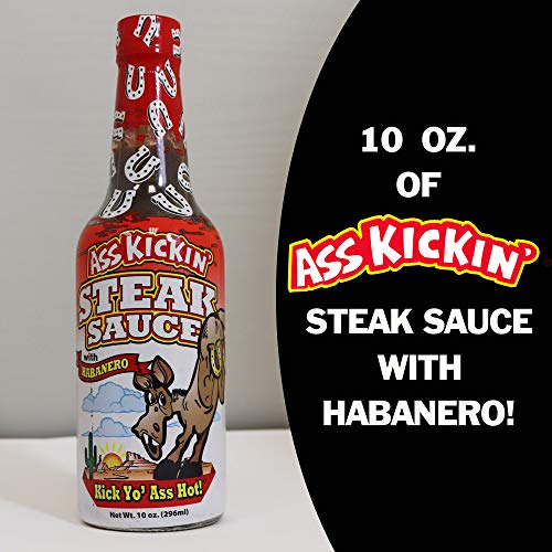 Ass Kickin Steak Sauce 10Oz Jar