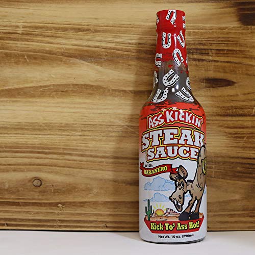 Ass Kickin Steak Sauce 10Oz Jar