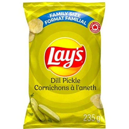 Azpantry Lays Dill Pickle Flavour Potato Chips 2Pk - Comes In A