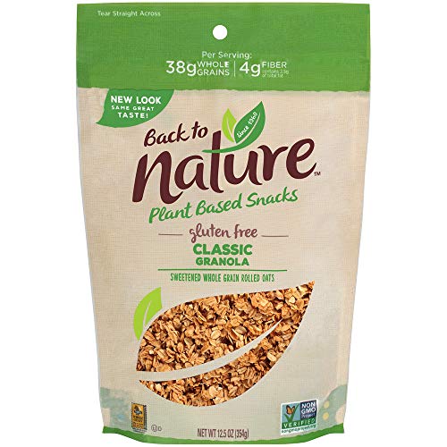 Back To Nature Gluten Free Granola, Non-Gmo Classic, 12.5 Ounce