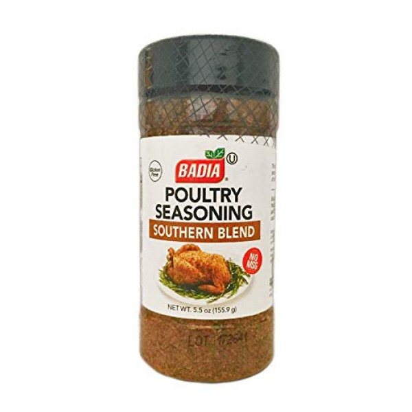5.5 Oz Bottle Poultry Seasoning Southern Blend Sazon Pollo Asado