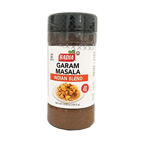 4.25 Oz Bottle Garam Masala Indian Blend Seasoning No Msg Kosher