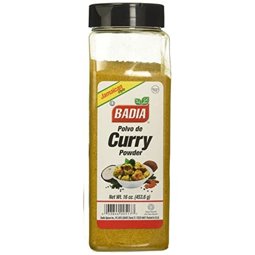 Badia Spices inc Curry Powder, 16-Ounce Pack of 3