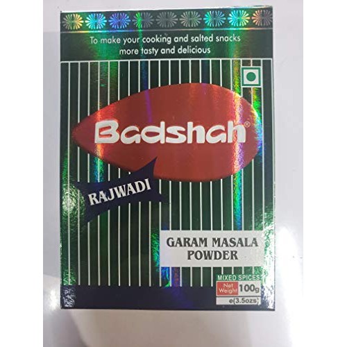 Badshah Rajwadi Garam Masala Powder - 3.5Oz - 100 Gm Curry Powder