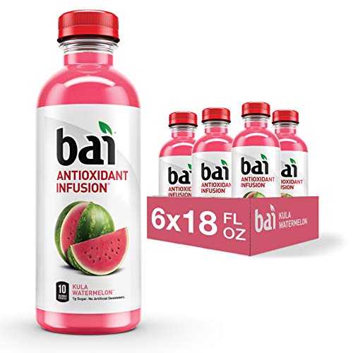 Bai Flavored Water, Kula Watermelon, Antioxidant Infused Drinks,