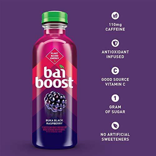 Bai Boost Buka Black Raspberry, Antioxidant Infused Beverage, 18