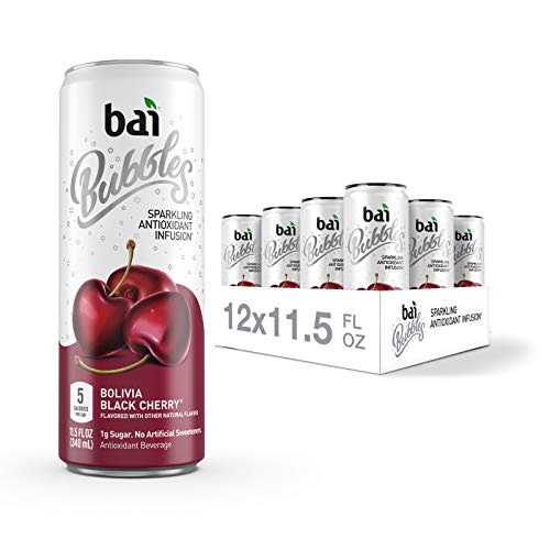 Bai Bubbles, Sparkling Water, Bolivia Black Cherry, Antioxidant