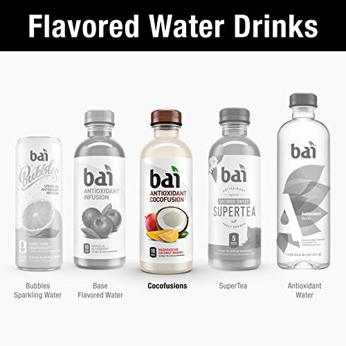 Bai Coconut Flavored Water, Puna Coconut Pineapple, Antioxidant